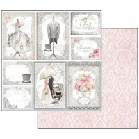 Stamperia Wedding 12x12 Inch Paper Pack (SBBL18)